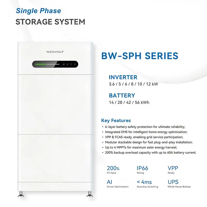 7 kWh virnastatav LiFePO4 akumoodul